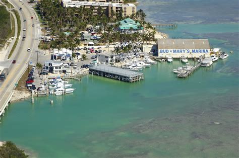 Bud n mary's - About. Bud n' Mary's Fishing Marina is a historic fishing marina located in Islamorada, FL, the sportfishing capital of the world! We offer offshore, inshore, and party boat fishing. We also have lodging, a 5000 sq. ft. event space overlooking the ocean, diving, snorkeling, and a deli on site! 